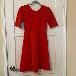 Vince Camuto Orange Red Dress